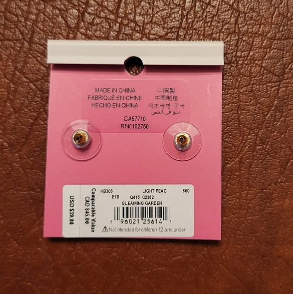 NWT KATE SPADE ♠️ EARRINGS! - Picture 2 of 3